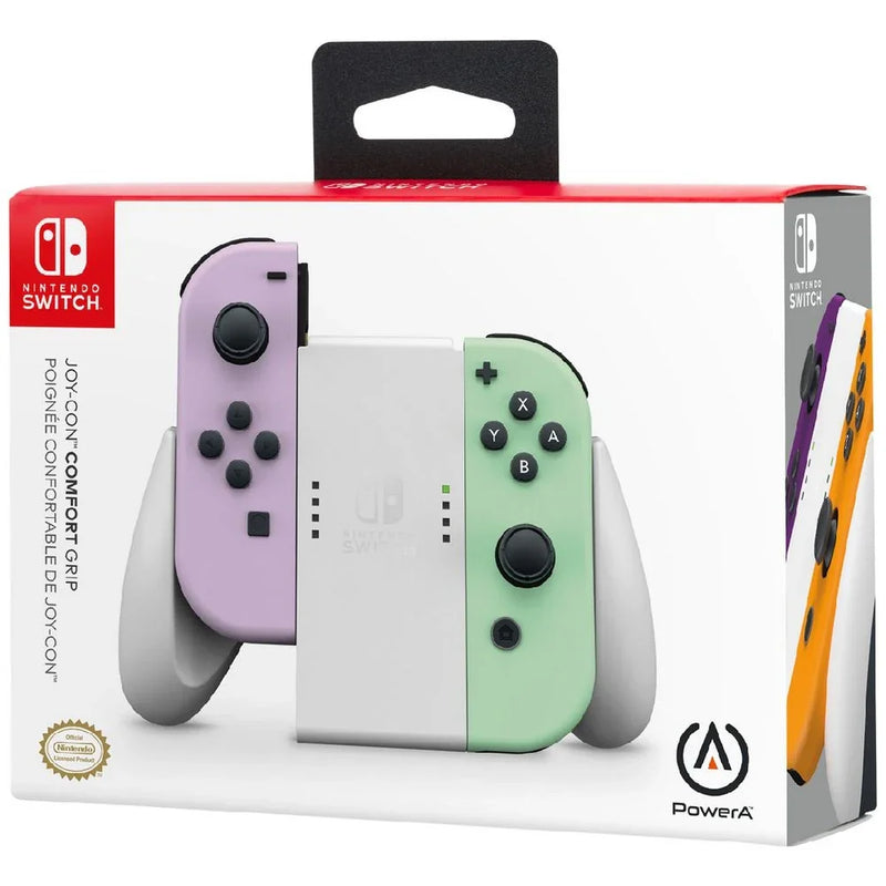 PowerA Joy-Con Comfort Grip for Nintendo Switch White NSAC0293-01 - SuperOffice