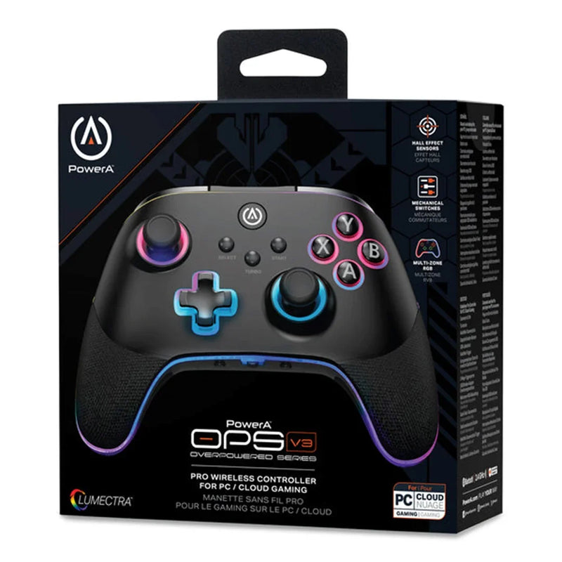 PowerA OPS v3 Pro Wireless Controller PC and Cloud Gaming Lumectra PCGP0382-01 - SuperOffice