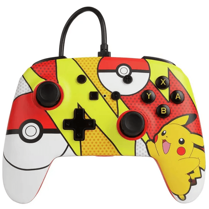 PowerA Pokémon Pop Art Enhanced Wired Controller for Nintendo Switch 1518905-02 - SuperOffice