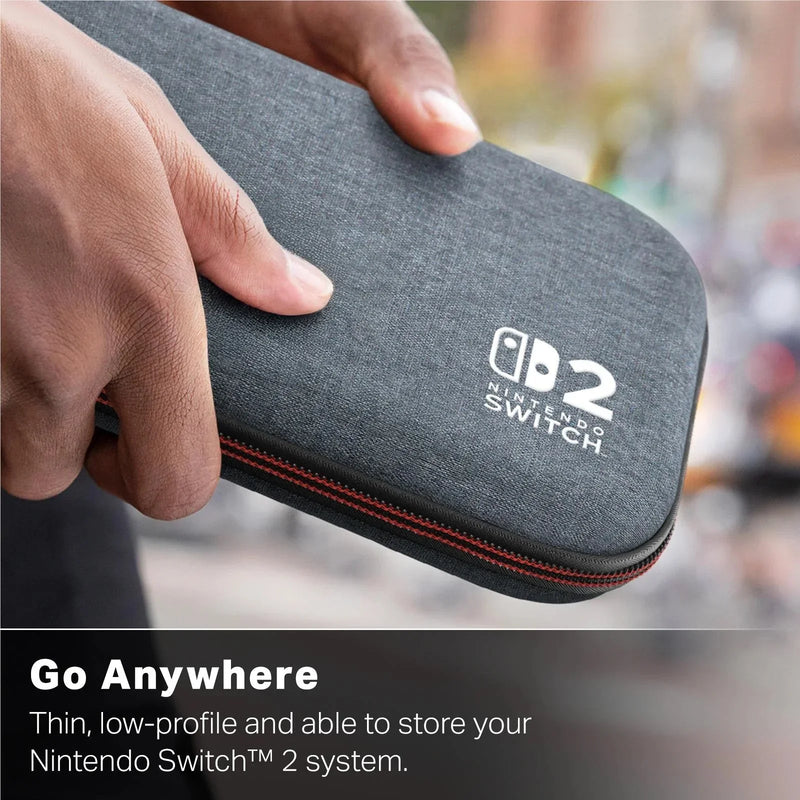 PowerA Slim Case Dark Heather Grey for Nintendo Switch 2 NSCS0528-01 - SuperOffice