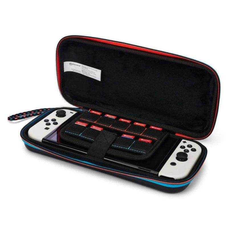 PowerA Travel Pro Slim Case for Nintendo Switch OLED/Switch/Switch Lite Black/Red/Blue NSCS0051-01 - SuperOffice