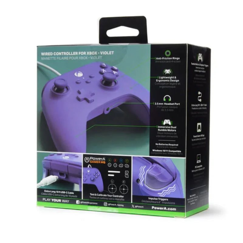 PowerA Wired Controller for Xbox Series X|S Violet XBGP0379-01 - SuperOffice