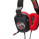PowerA Wired Stereo Headset Headphones Nintendo Switch Mario Kart Rivals Black Red NSHS0398-01 - SuperOffice