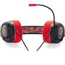 PowerA Wired Stereo Headset Headphones Nintendo Switch Mario Kart Rivals Black Red NSHS0398-01 - SuperOffice