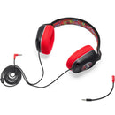 PowerA Wired Stereo Headset Headphones Nintendo Switch Mario Kart Rivals Black Red NSHS0398-01 - SuperOffice
