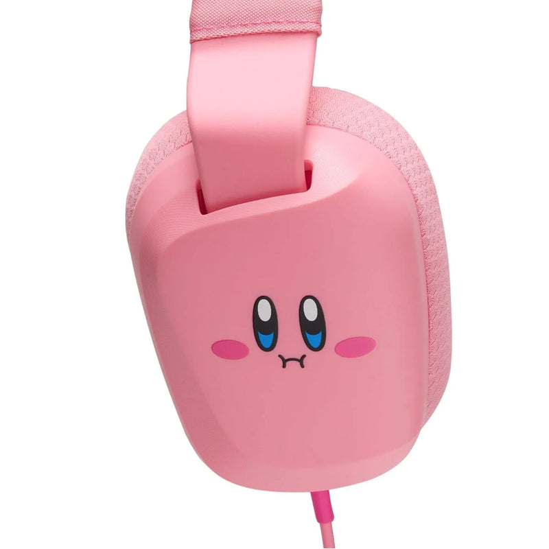 PowerA Wired Stereo Headset Headphones Nintendo Switch Pink Kirby Mouthful NSHS0299-01 - SuperOffice