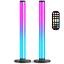 Powerwave 360 Degree RGB Desktop Gaming Lamps Pair with Remote 168090 - SuperOffice