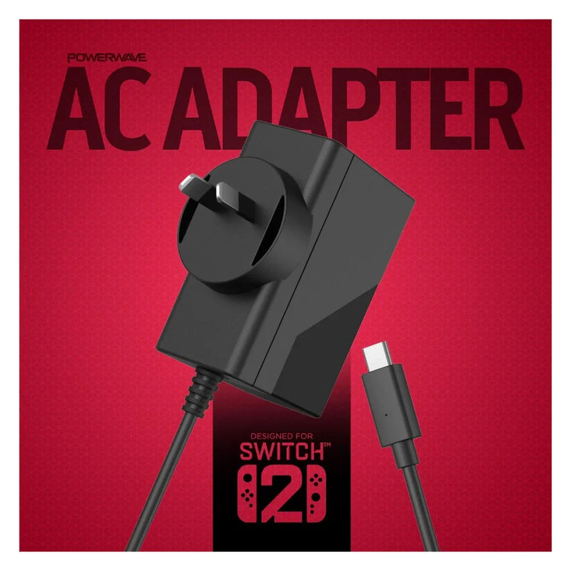 Powerwave AC Adapter for Nintendo Switch 2 170247 - SuperOffice