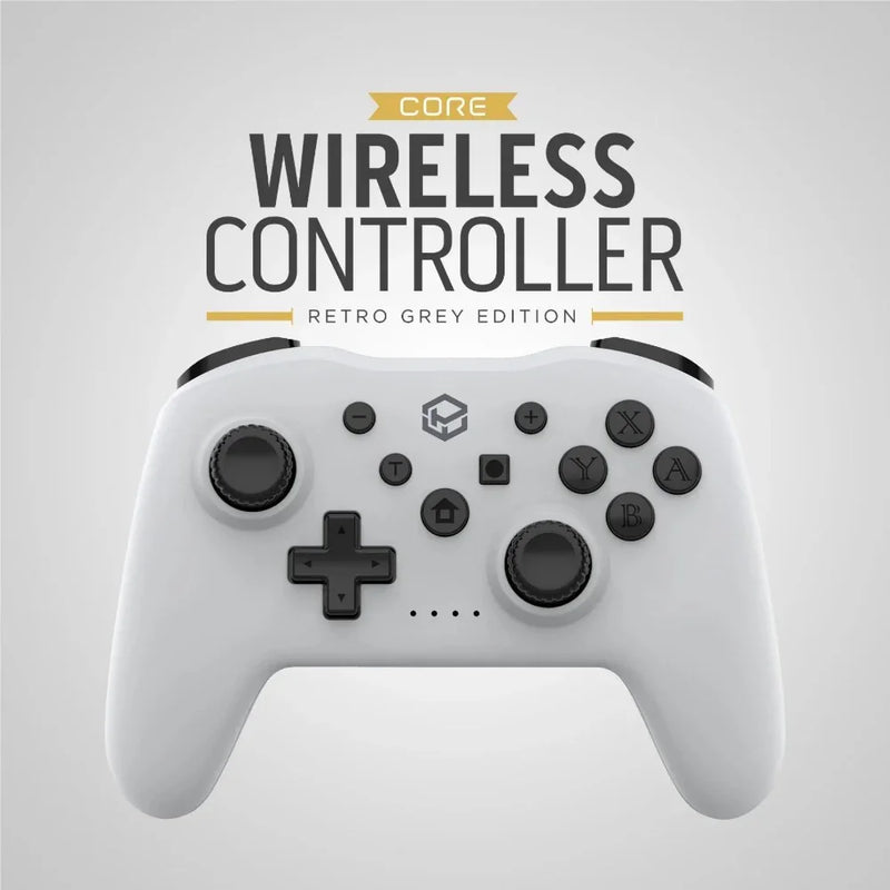 Powerwave Core Wireless Controller for Nintendo Switch Retro Grey 167184 - SuperOffice