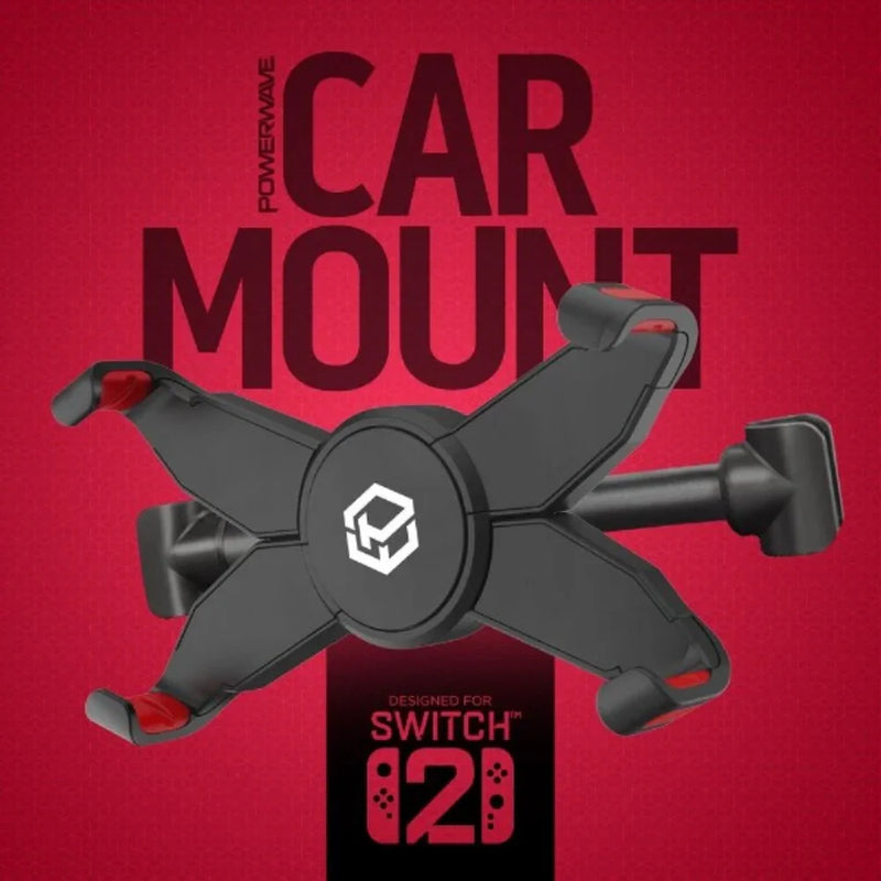 Powerwave Nintendo Switch 2 Car Mount Black 169407 - SuperOffice