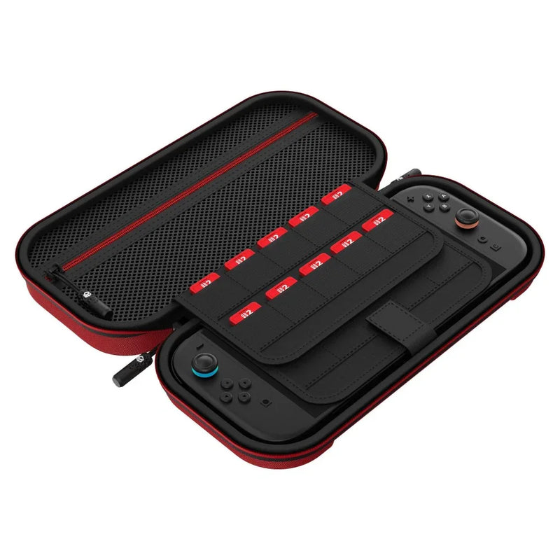 Powerwave Premium Carry Case for Nintendo Switch 2 Crimson Red 169382 - SuperOffice
