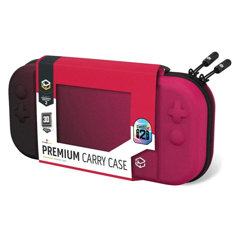 Powerwave Premium Carry Case for Nintendo Switch 2 Midnight Ruby 169385 - SuperOffice