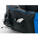 Powerwave PUFF Gaming Bean Bag Chair Blue 165692 - SuperOffice