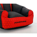 Powerwave PUFF Gaming Bean Bag Chair Red 165691 - SuperOffice
