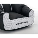 Powerwave PUFF Gaming Bean Bag Chair White 165693 - SuperOffice