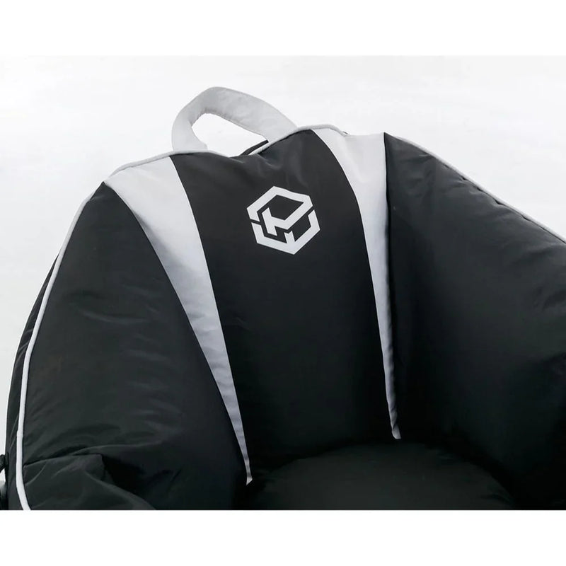 Powerwave PUFF Gaming Bean Bag Chair White 165693 - SuperOffice