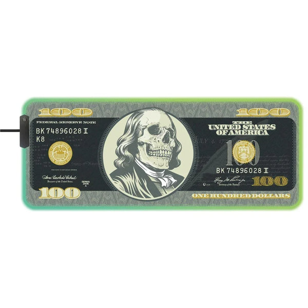 Powerwave RGB XL Mouse Pad Dollar Bills 168595 - SuperOffice