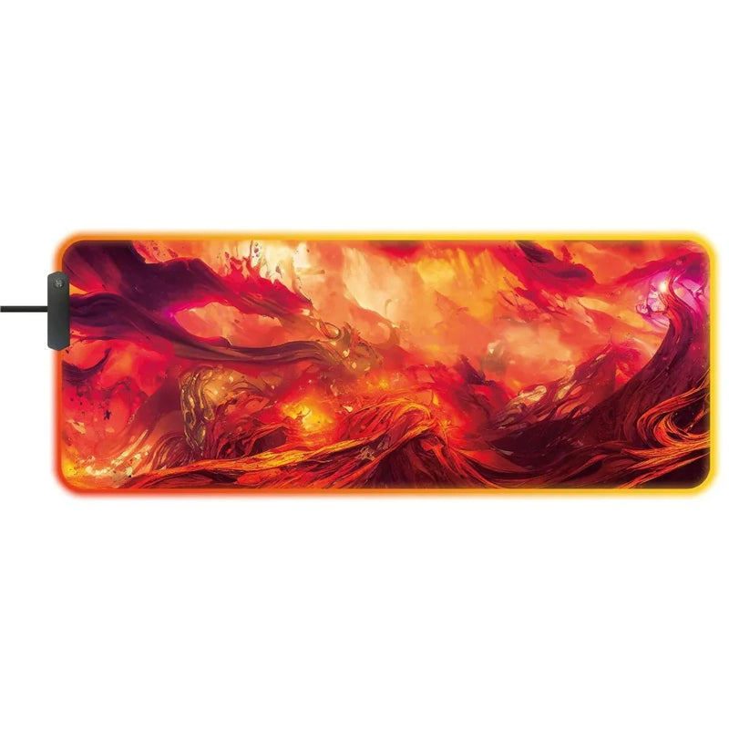 Powerwave RGB XL Mouse Pad Fire 168596 - SuperOffice