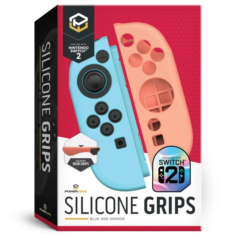 Powerwave Silicone Grips Neon for Nintendo Switch 2 169402 - SuperOffice