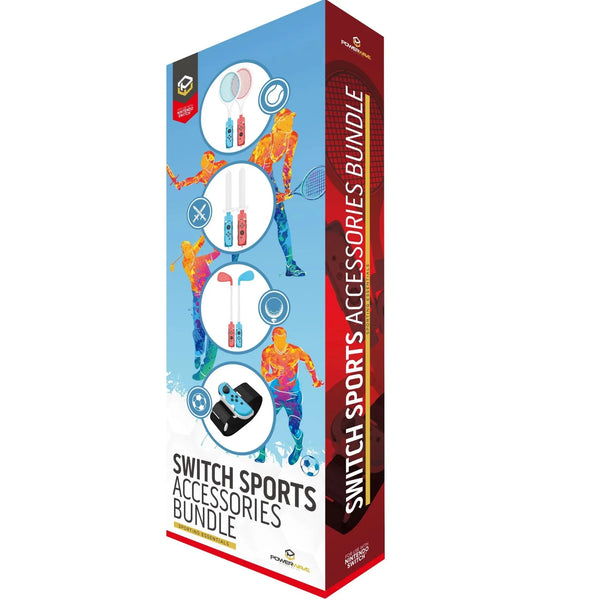 Powerwave Sports Accessories Bundle Golf Tennis Swords Straps Nintendo Switch 163476 - SuperOffice