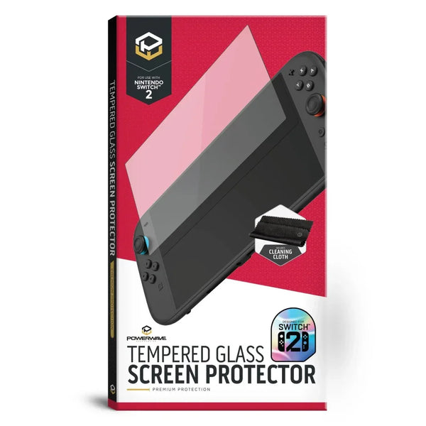 Powerwave Tempered Glass Screen Protector for Nintendo Switch 2 169389 - SuperOffice