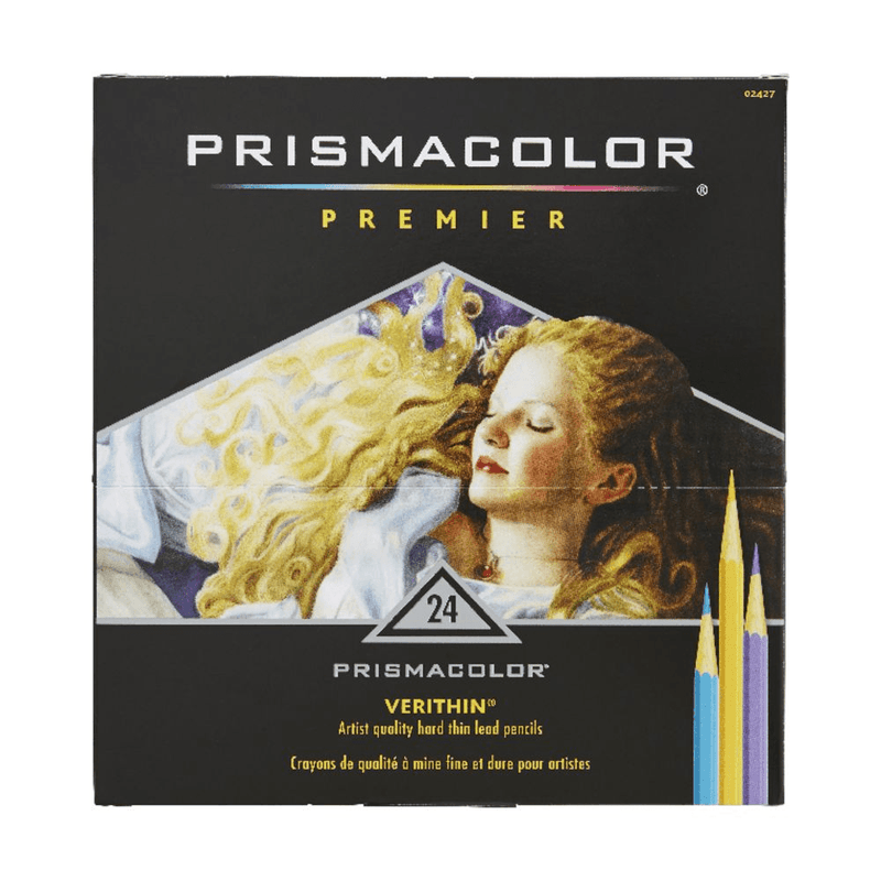 Prismacolor Premier 24 Verithin Thin Coloured Pencils Set VS2427 - SuperOffice