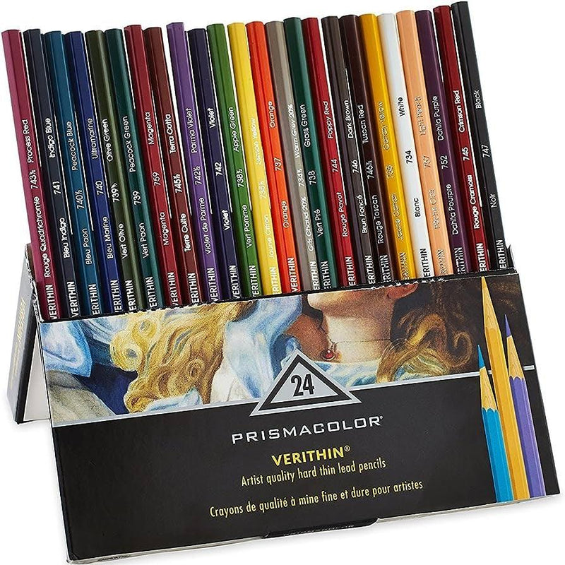 Prismacolor Premier 24 Verithin Thin Coloured Pencils Set VS2427 - SuperOffice