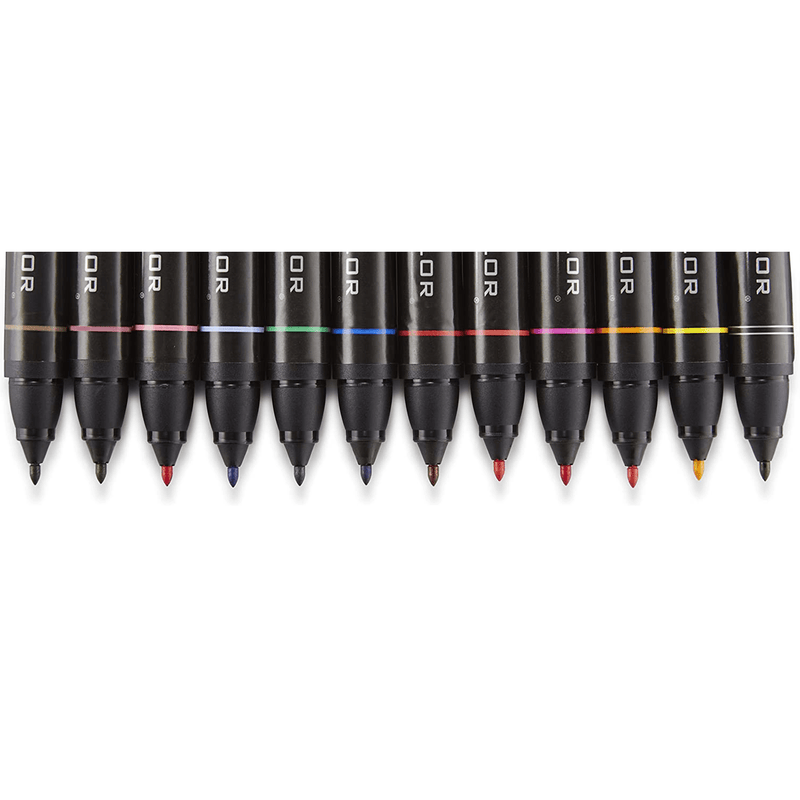 Prismacolor Premier Double Sided Art Markers Chisel Fine Tip Dual End 156 Pack BP156S - SuperOffice