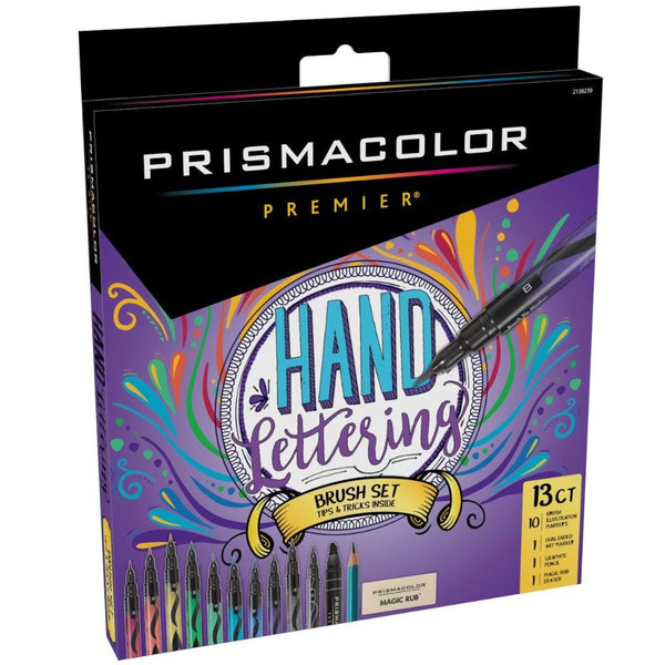 Prismacolor Premier Hand Lettering Marker Brush Set 13 Pack PM2138239 - SuperOffice