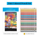 Prismacolor Technique Fireworks Drawing Coloured Pencils 24 Tin Set 2209368 - SuperOffice