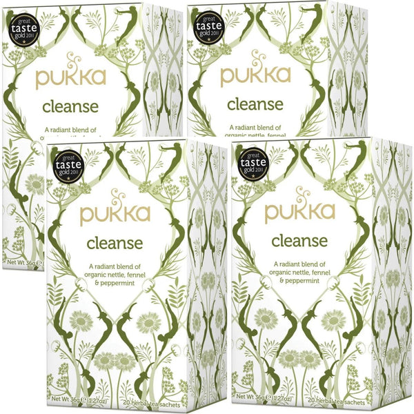 Pukka Tea Cleanse 20 Teabags 4 Pack 05065000523473 - SuperOffice