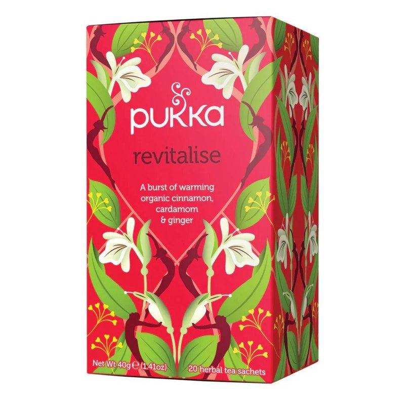 Pukka Tea Revitalise 20 Teabags 4 Pack 05065000523510 - SuperOffice