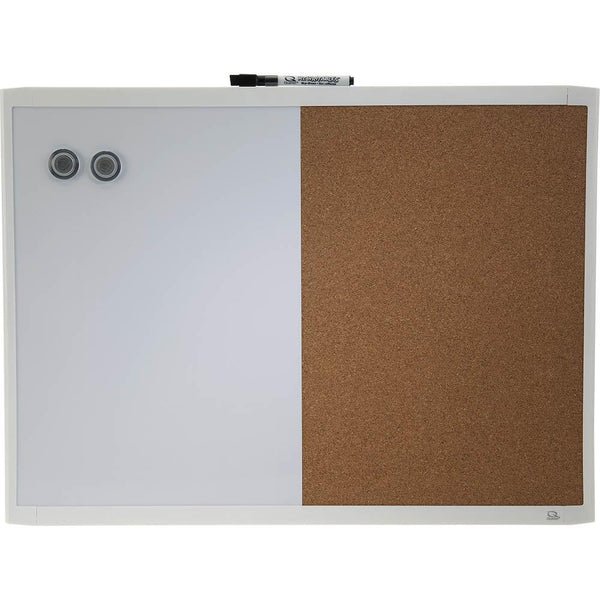 Quartet Basics Combination Board 430 X 580Mm White Frame QTMHOC1723 - SuperOffice