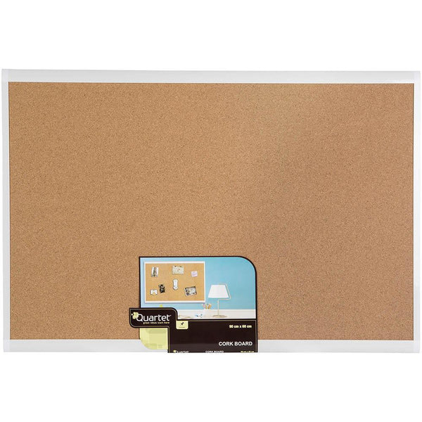 Quartet Basics Corkboard 600 X 900Mm White Frame QTMHOB0906 - SuperOffice