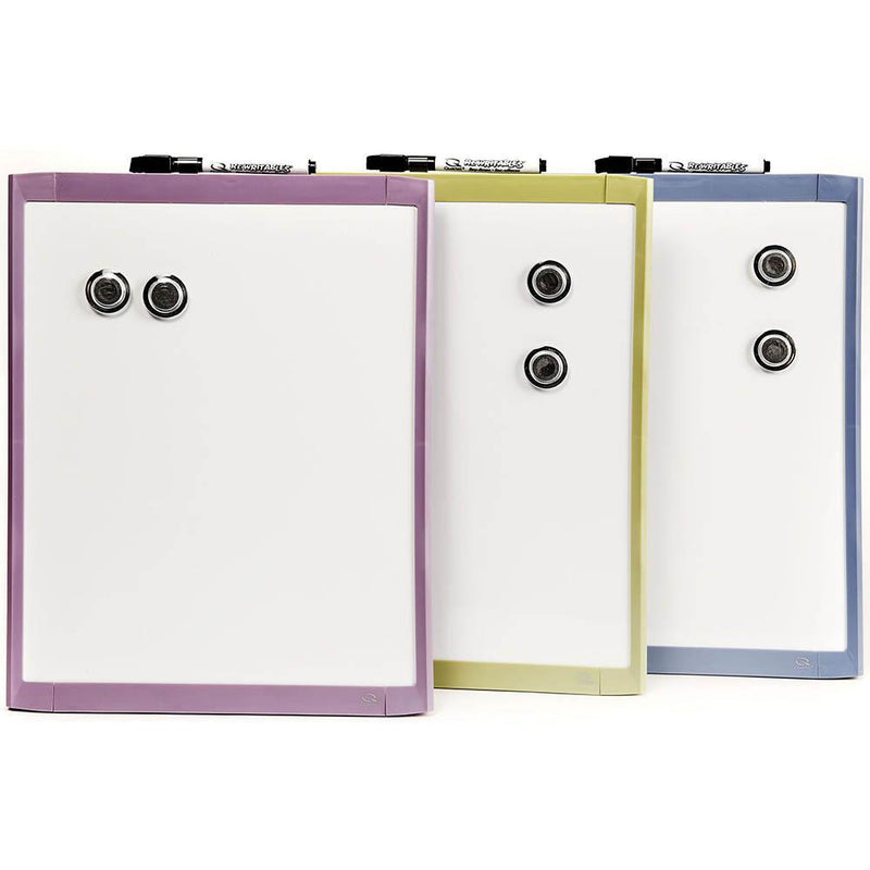 Quartet Basics Whiteboard 220 X 280Mm Assorted Frame QTMHOW8511 - SuperOffice
