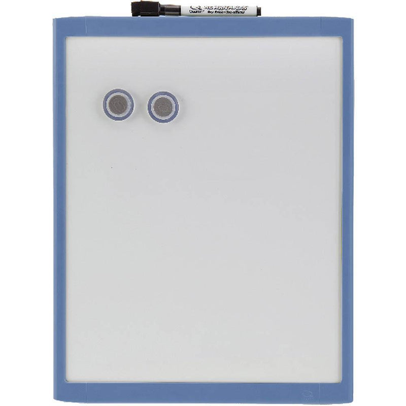 Quartet Basics Whiteboard 280 X 360Mm Blue Frame QTMHOW1114B - SuperOffice