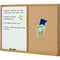 Quartet Combination Board Cork/Melamine 900 X 1200Mm QTS554 - SuperOffice