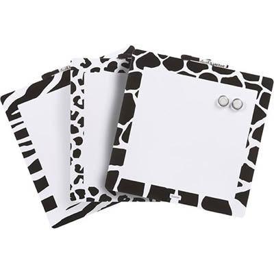 Quartet Cubes Whiteboard Animal Print 360 X 360Mm QTTSQ3636Z - SuperOffice