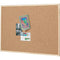 Quartet Economy Woodframe Cork Board 450 X 600Mm QTNNCE0456 - SuperOffice