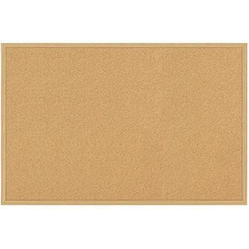 Quartet Economy Woodframe Cork Board 600 X 900Mm QTNNCE0906 - SuperOffice