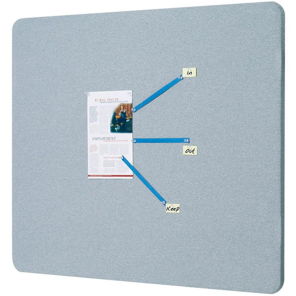 Quartet Fabric Board Framless 1200 X 900Mm Blue QT7684BE - SuperOffice