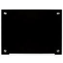 Quartet Glassboard 450x600mm Black QTG0456BK - SuperOffice
