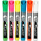 Quartet Glassboard Markers Bullet Tip Assorted Colours Pack 6 QTMLEDAS6 - SuperOffice