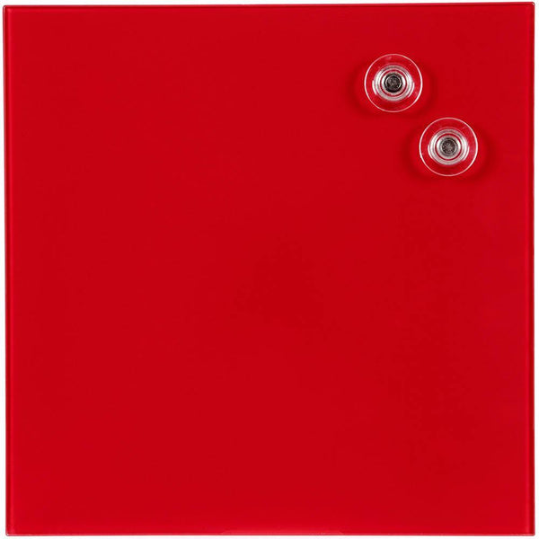 Quartet Glassboards 300 X 300Mm Red QTGB3030RD - SuperOffice