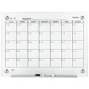Quartet Infinity Glass Calendar Board 450 X 600Mm QTGC2418F - SuperOffice