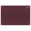 Quartet Infinity Glassboard 450 X 600Mm Red QTG2418R - SuperOffice