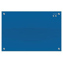 Quartet Infinity Glassboard 895 X 635Mm Blue QTG3624E - SuperOffice