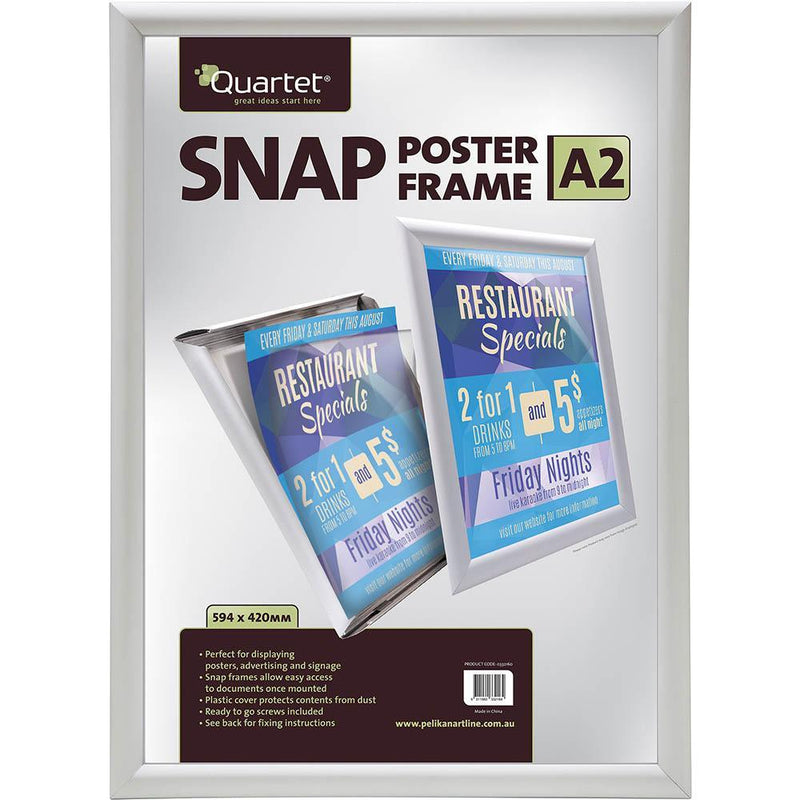 Quartet Instant Poster Frame A2 332160 - SuperOffice