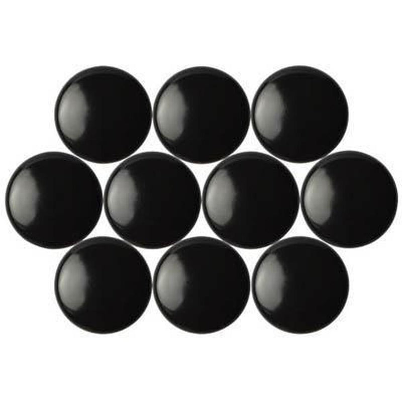 Quartet Magnetic Buttons 30Mm Black Pack 10 QTTMB3000 - SuperOffice
