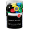 Quartet Magnetic Buttons Whiteboard Assorted Colours Sizes Pack 50 QTMB50ASSTD - SuperOffice